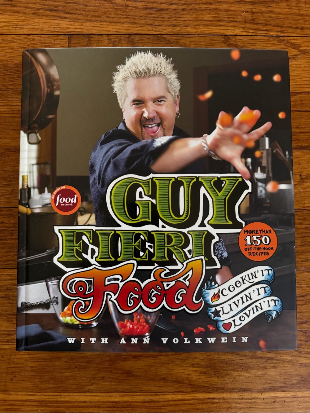 Guy Fieri Food cook book